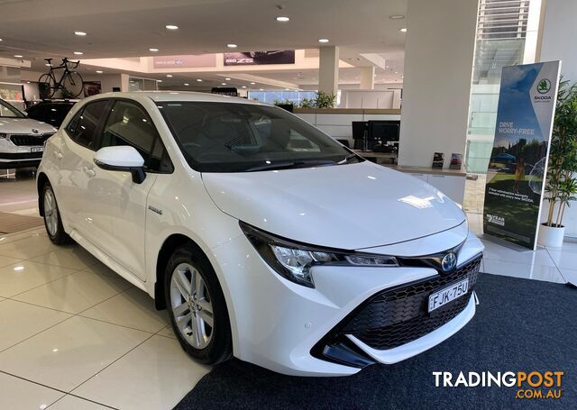 2020 TOYOTA COROLLA ASCENT SPORT HYBRID ZWE211R HATCH