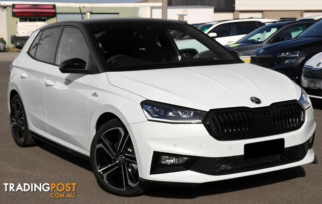 2024 SKODA FABIA 110TSI MONTE CARLO PJ HATCH