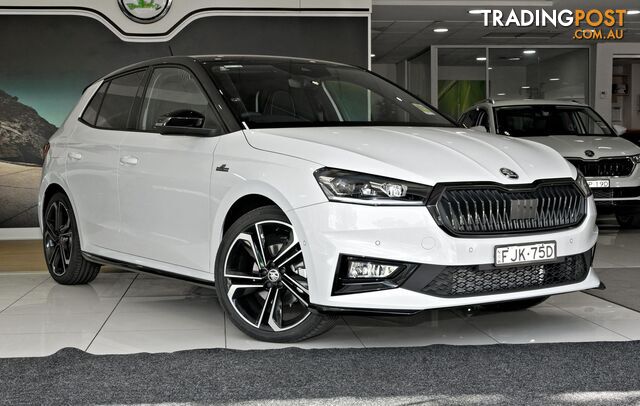 2024 SKODA FABIA 110TSI MONTE CARLO PJ HATCH