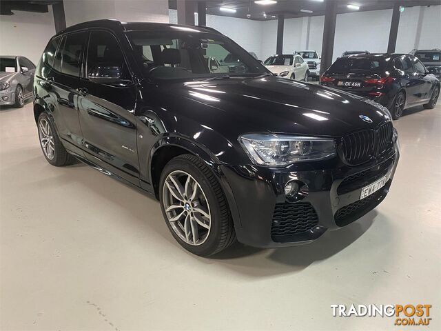 2017 BMW X3 XDRIVE30D F25MY17UPDATE 4D WAGON