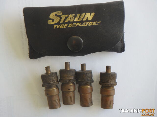 Staun Tyre Deflators Standard (6 - 30 psi) 4 Pack