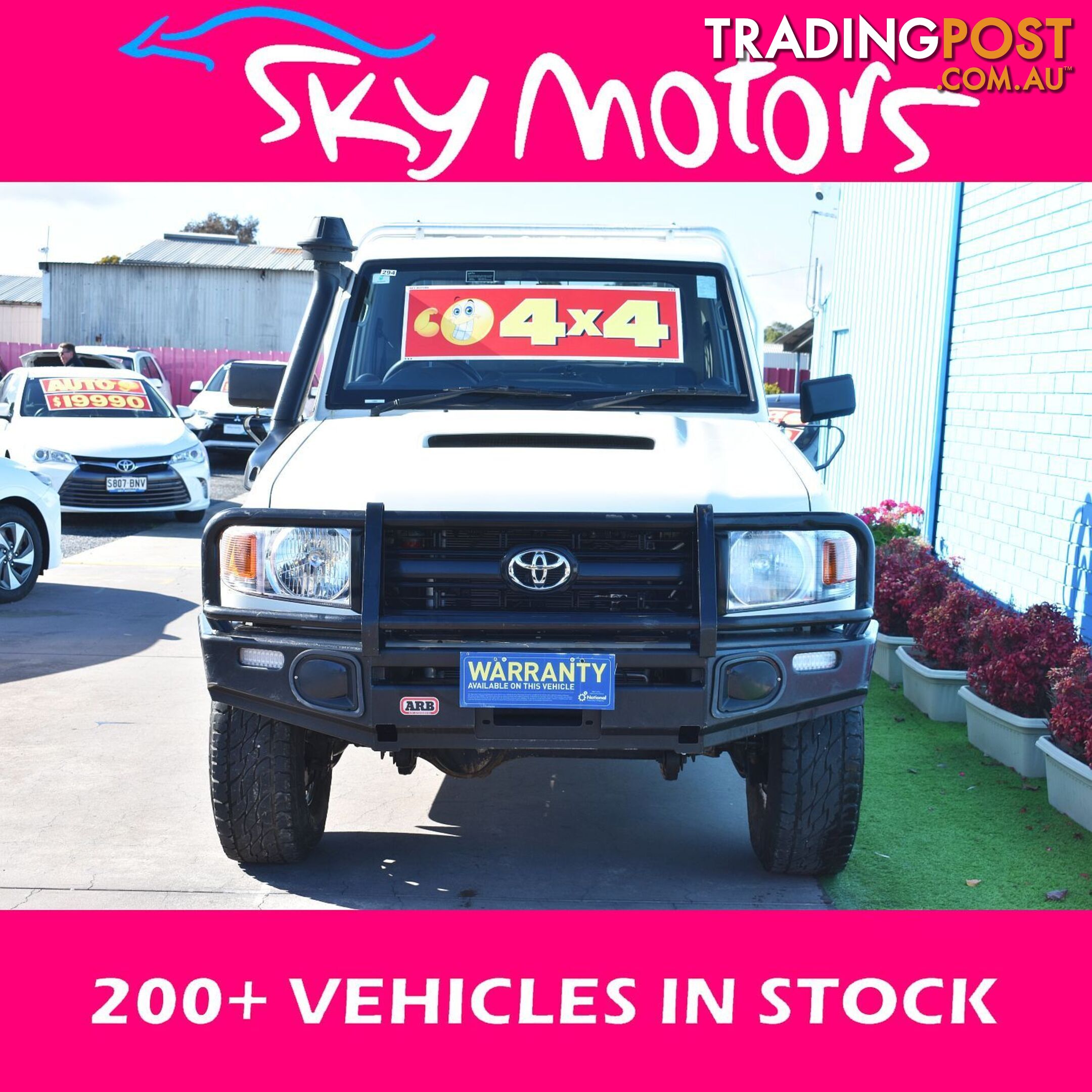 2014 TOYOTA LANDCRUISER WORKMATE (4Ã4)