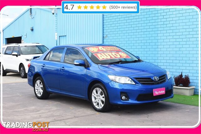 2012 TOYOTA COROLLA SEDAN