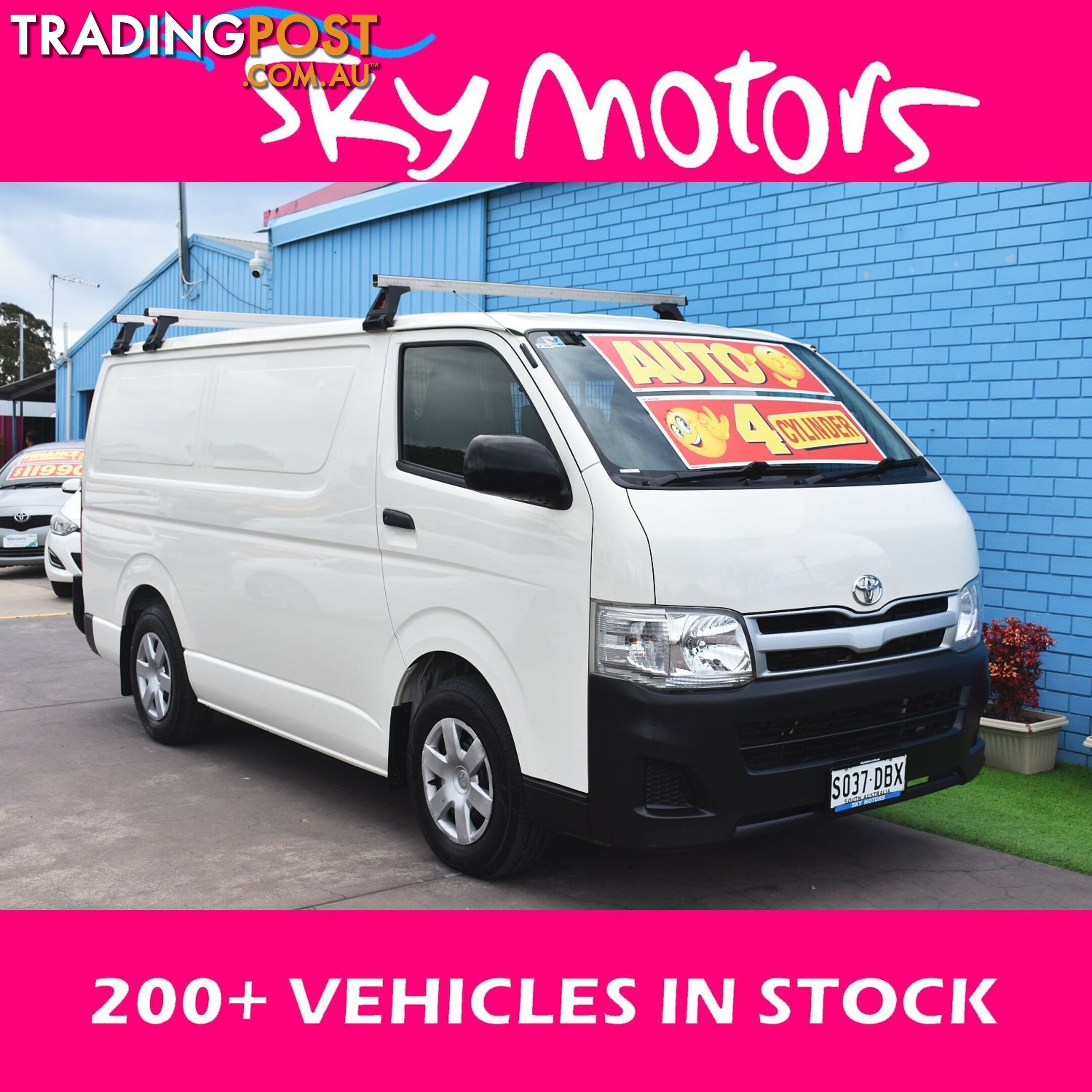 2012 TOYOTA HIACE LWB