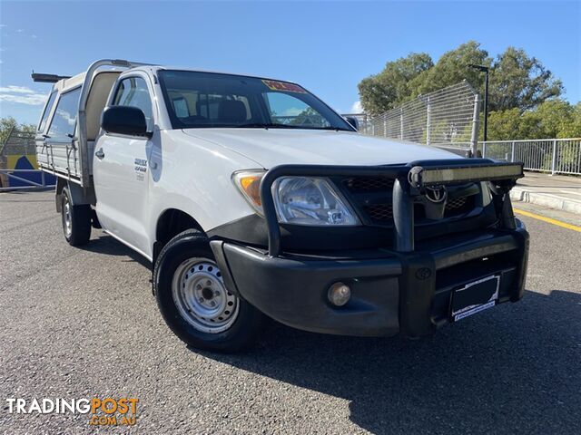 2008 TOYOTA HILUX WORKMATE SINGLE CAB WORKMATE-SINGLE-CAB-TGN16R-MY08 CAB CHASSIS