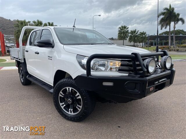 2017 TOYOTA HILUX SR DUAL CAB SR-DUAL-CAB-GUN126R CAB CHASSIS