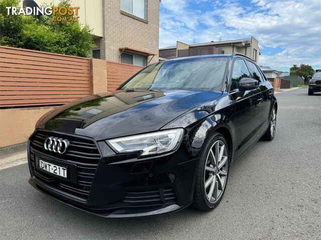 2018 AUDI A3 1,4TFSISPORTBACKCODBLKED 8VMY18 5D HATCHBACK