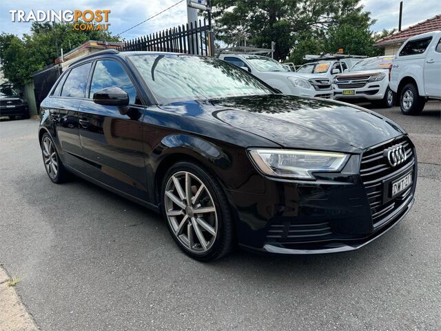 2018 AUDI A3 1,4TFSISPORTBACKCODBLKED 8VMY18 5D HATCHBACK