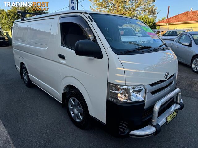 2016 TOYOTA HIACE LWB KDH201RMY16 4D VAN