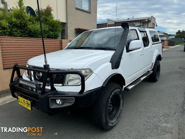 2010 NISSAN NAVARA ST(4X4) D40 DUAL CAB P/UP