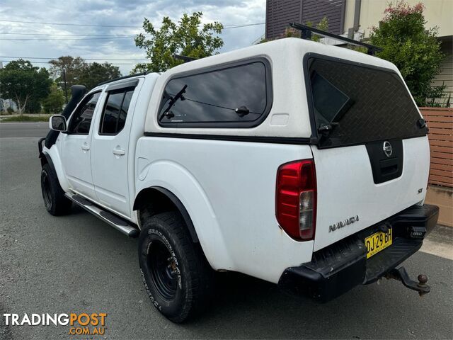 2010 NISSAN NAVARA ST(4X4) D40 DUAL CAB P/UP