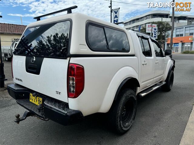 2010 NISSAN NAVARA ST(4X4) D40 DUAL CAB P/UP