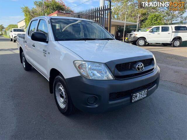 2011 TOYOTA HILUX WORKMATE TGN16RMY11UPGRADE DUAL CAB P/UP