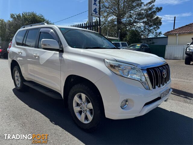 2014 TOYOTA LANDCRUISER PRADOGXL(4X4) KDJ150RMY14 4D WAGON