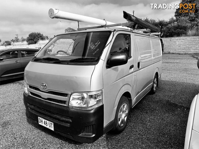 2011 TOYOTA HIACE LWB TRH201RMY11UPGRADE 4D VAN