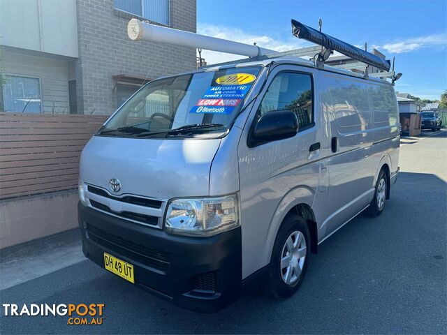 2011 TOYOTA HIACE LWB TRH201RMY11UPGRADE 4D VAN