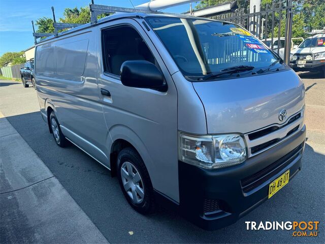 2011 TOYOTA HIACE LWB TRH201RMY11UPGRADE 4D VAN