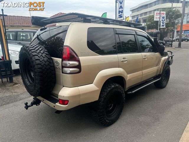 2007 TOYOTA LANDCRUISER PRADOGXL(4X4) KDJ120R07UPGRADE 4D WAGON