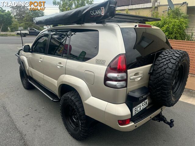 2007 TOYOTA LANDCRUISER PRADOGXL(4X4) KDJ120R07UPGRADE 4D WAGON