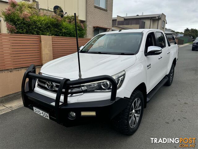 2016 TOYOTA HILUX SR5(4X4) GUN126R DUAL CAB UTILITY