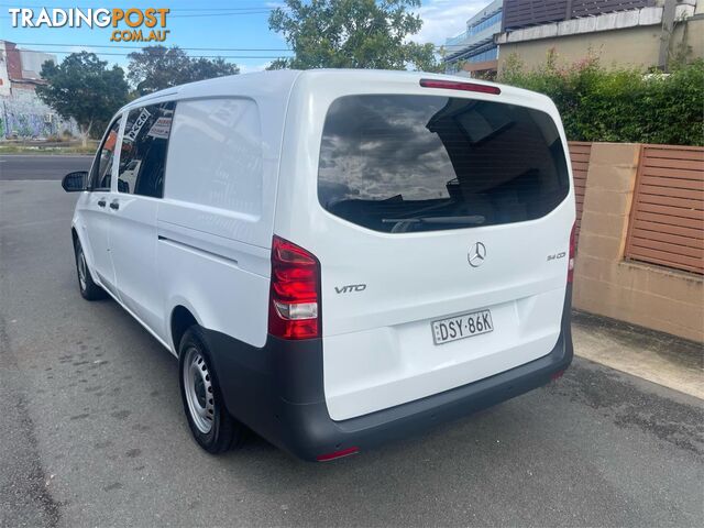 2017 MERCEDES-BENZ VITO 114BLUETECMWBCREWCAB 447 4D VAN