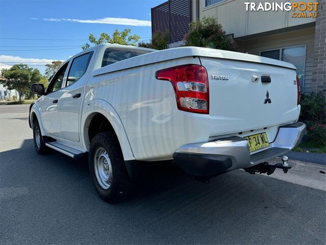 2018 MITSUBISHI TRITON GLX MQMY18 DUAL CAB UTILITY