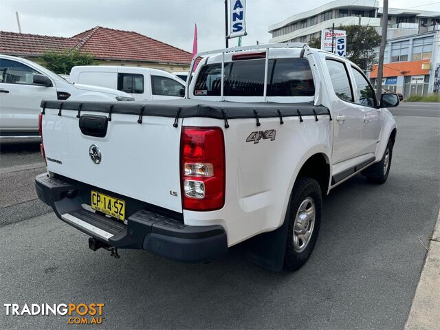 2018 HOLDEN COLORADO LS(4X4) RGMY18 CREW CAB P/UP