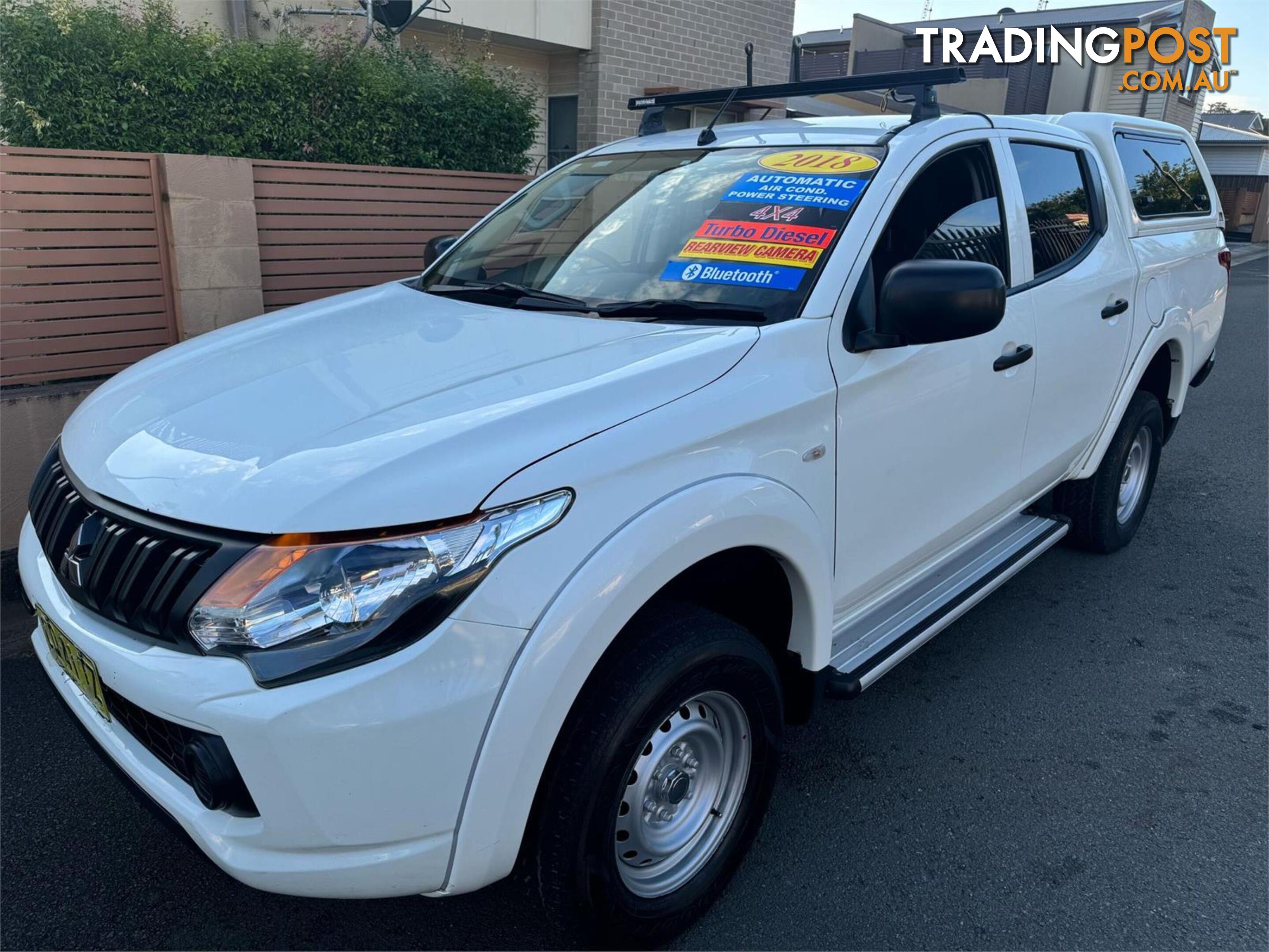 2018 MITSUBISHI TRITON GLX(4X4) MQMY18 DUAL CAB UTILITY