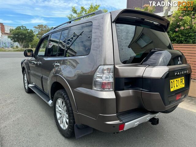 2016 MITSUBISHI PAJERO GLSLWB(4X4) NXMY16 4D WAGON