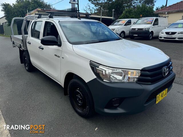 2015 TOYOTA HILUX WORKMATE TGN121R DUAL CAB UTILITY