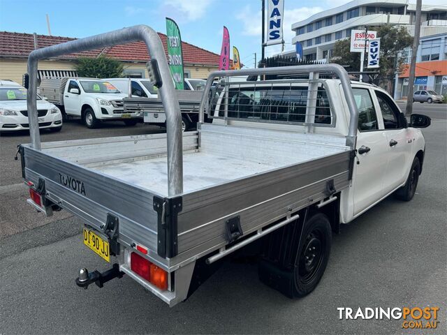 2015 TOYOTA HILUX WORKMATE TGN121R DUAL CAB UTILITY