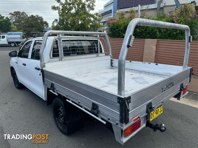 2015 TOYOTA HILUX WORKMATE TGN121R DUAL CAB UTILITY