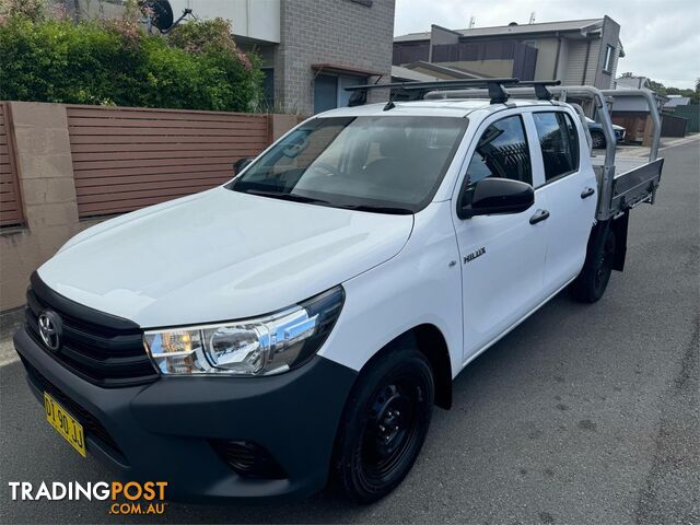 2015 TOYOTA HILUX WORKMATE TGN121R DUAL CAB UTILITY