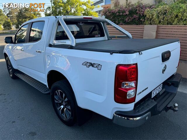 2017 HOLDEN COLORADO LTZ(4X4) RGMY17 CREW CAB P/UP