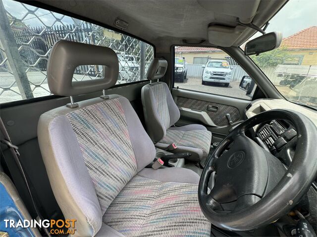 2002 HOLDEN RODEO LX TFR9MY02 C/CHAS