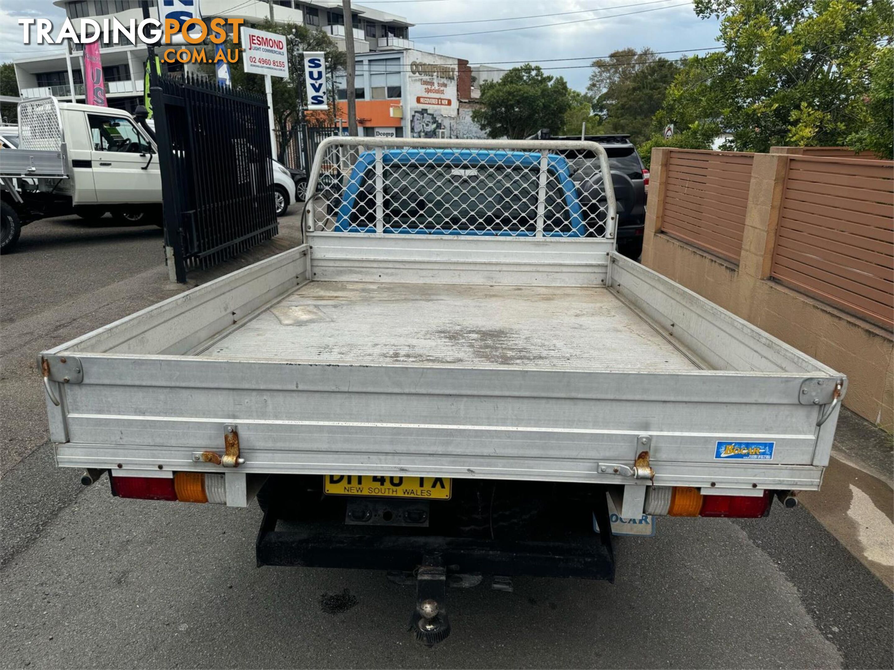 2002 HOLDEN RODEO LX TFR9MY02 C/CHAS