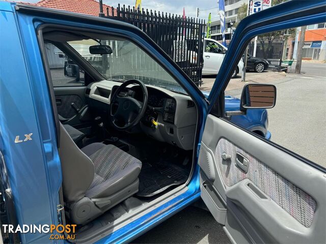 2002 HOLDEN RODEO LX TFR9MY02 C/CHAS