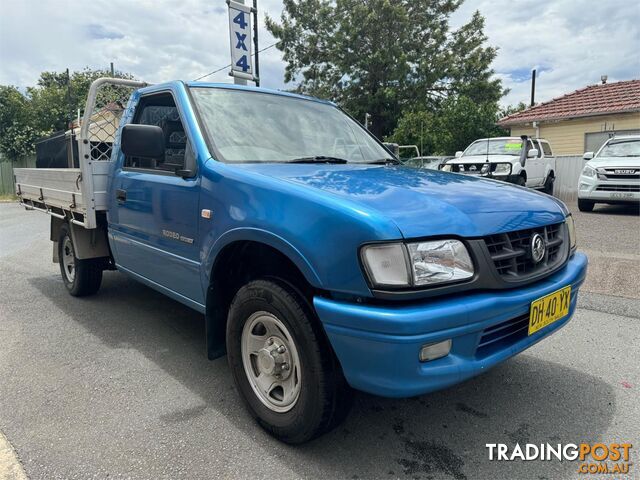 2002 HOLDEN RODEO LX TFR9MY02 C/CHAS