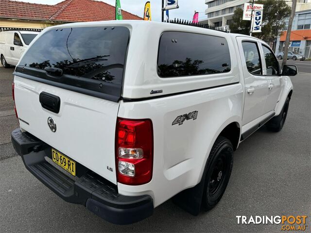 2017 HOLDEN COLORADO LS(4X4) RGMY18 CREW CAB P/UP