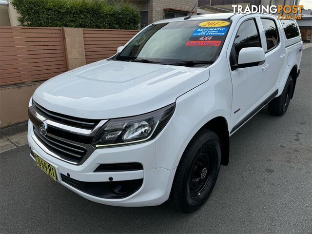 2017 HOLDEN COLORADO LS(4X4) RGMY18 CREW CAB P/UP