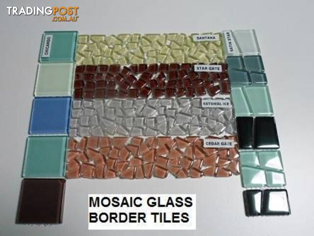 TILE BORDER BLACK TEA 200 X 63 HEAPS OF OTHERS IN STOCK NOW - photo 5 of 10