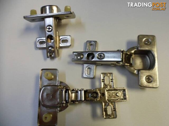 HINGES FOR DOORS, CABINETS, VANITIES NEW TO CLEAR