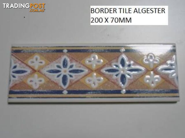 DECORATIVE TILE FREEZE DENIM 200 X 60 BORDER OTHERS IN STOCK - photo 4 of 10