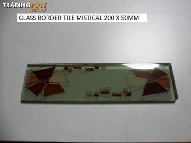 BORDER TILE GLASS MISTICAL 200 X 50
