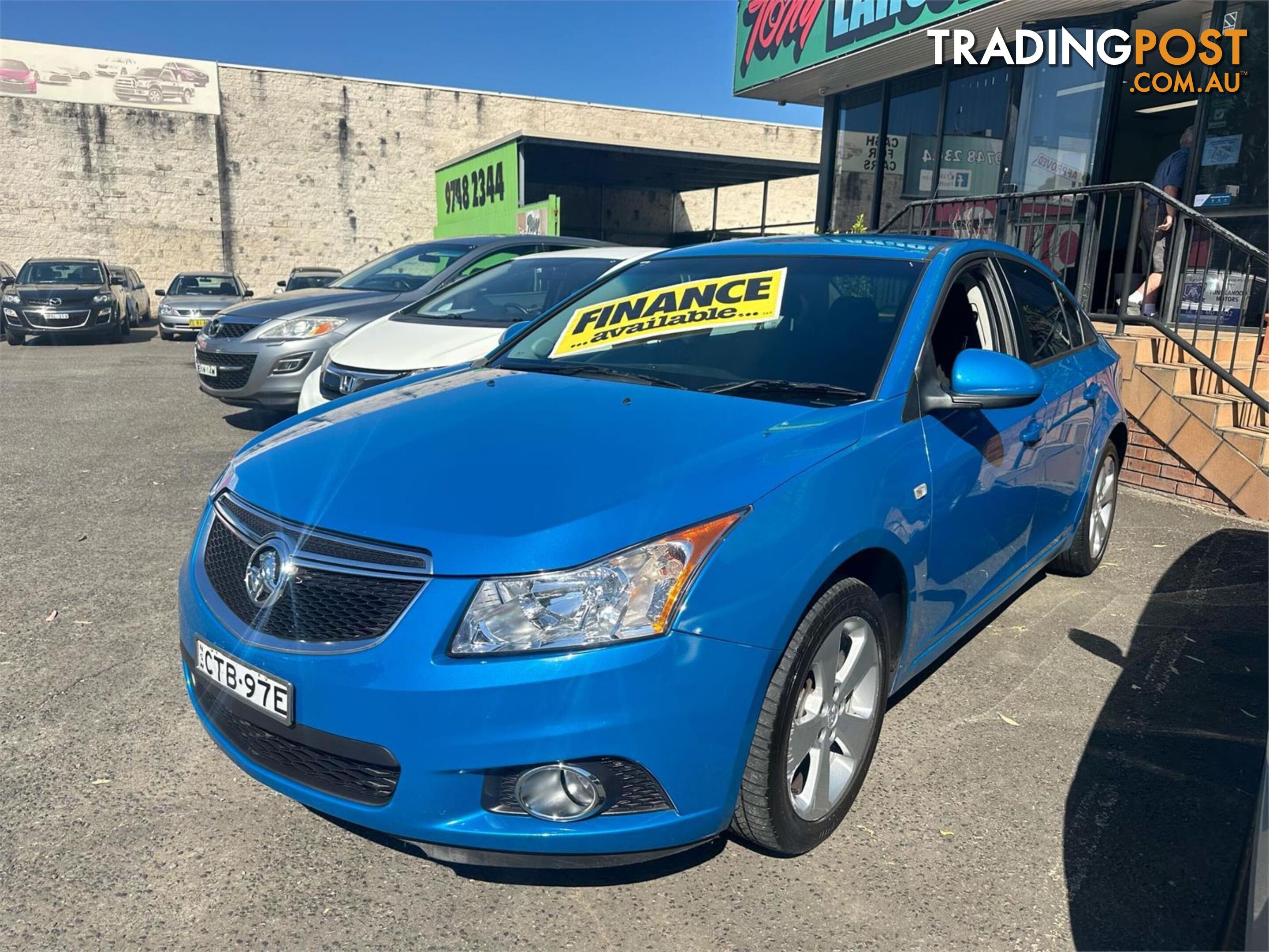 2014 HOLDEN CRUZE EQUIPE JHSERIESIIMY14 SEDAN