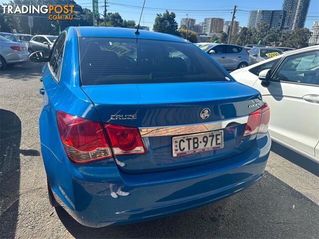 2014 HOLDEN CRUZE EQUIPE JHSERIESIIMY14 SEDAN