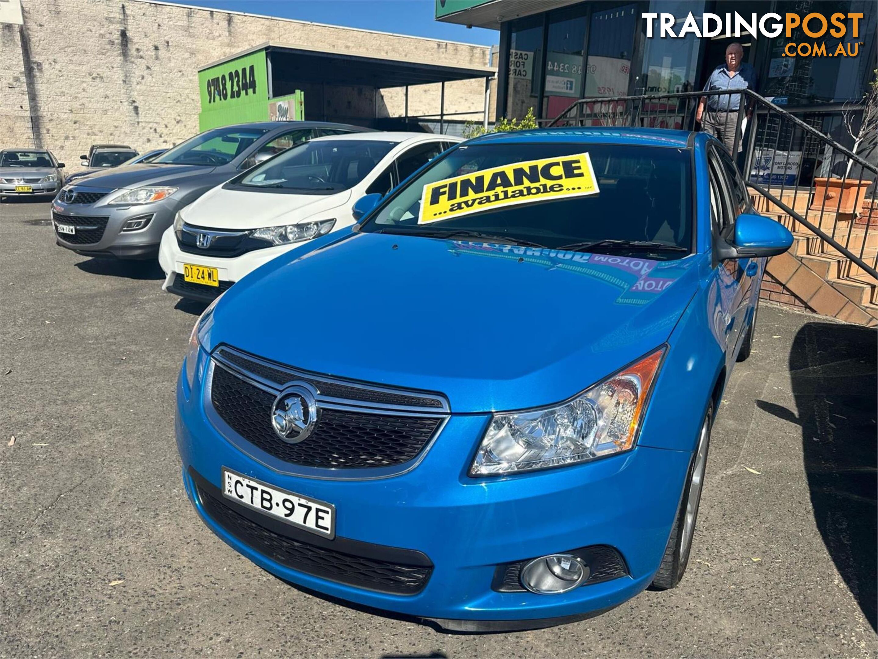 2014 HOLDEN CRUZE EQUIPE JHSERIESIIMY14 SEDAN