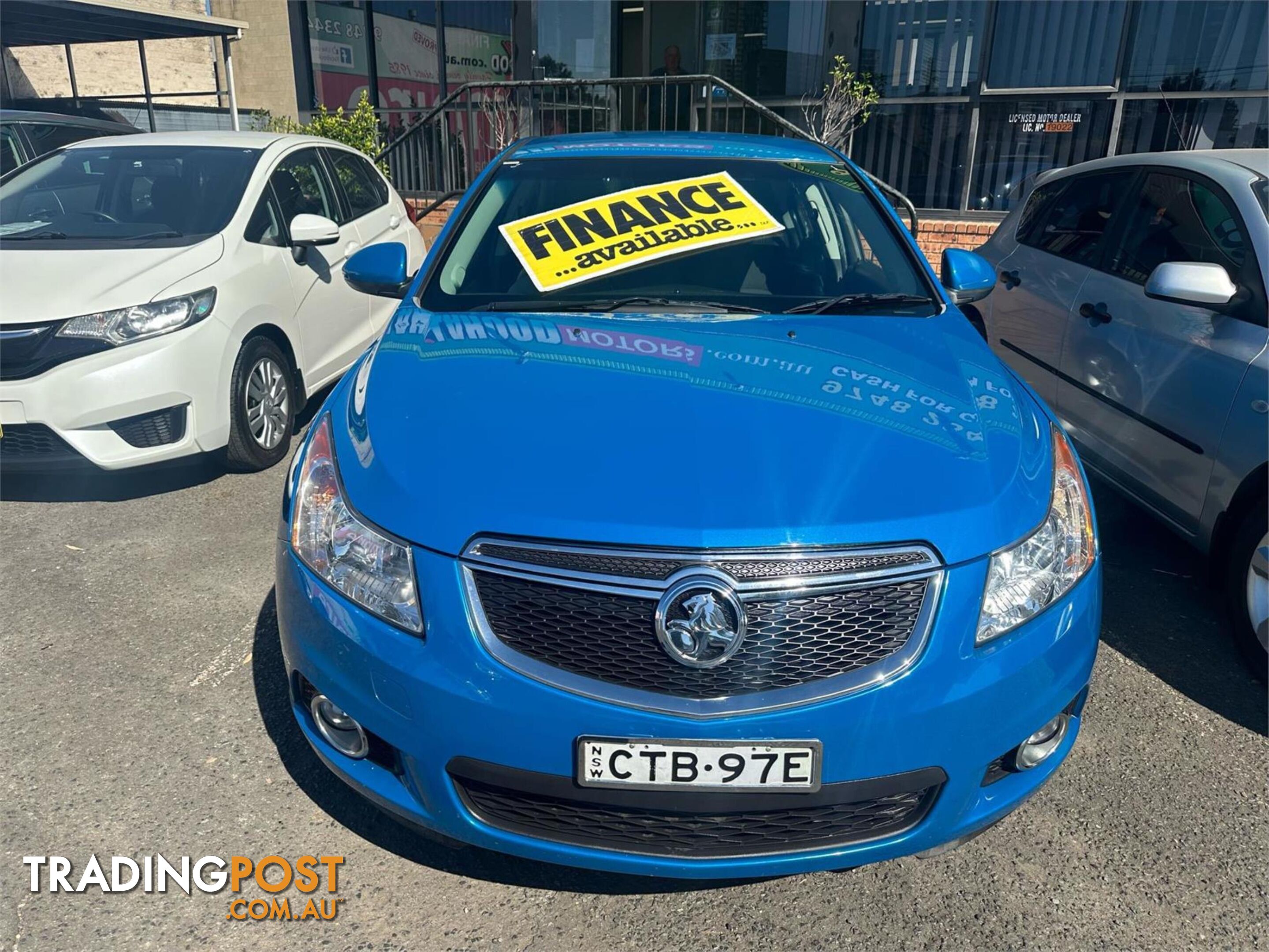 2014 HOLDEN CRUZE EQUIPE JHSERIESIIMY14 SEDAN