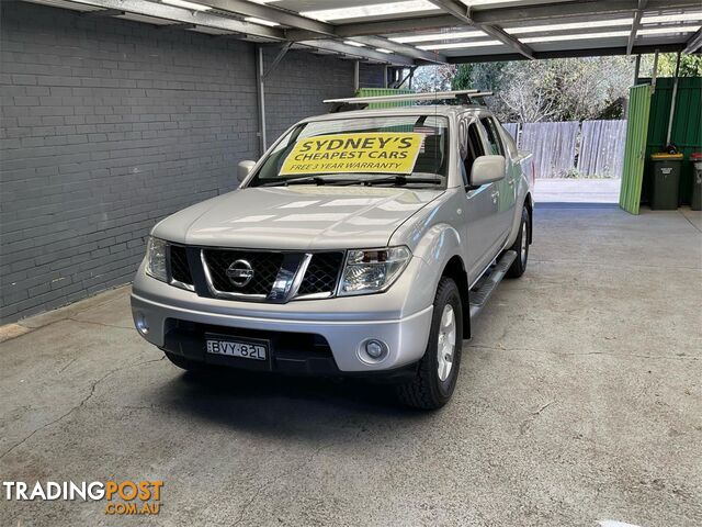 2011 NISSAN NAVARA ST D40 UTILITY