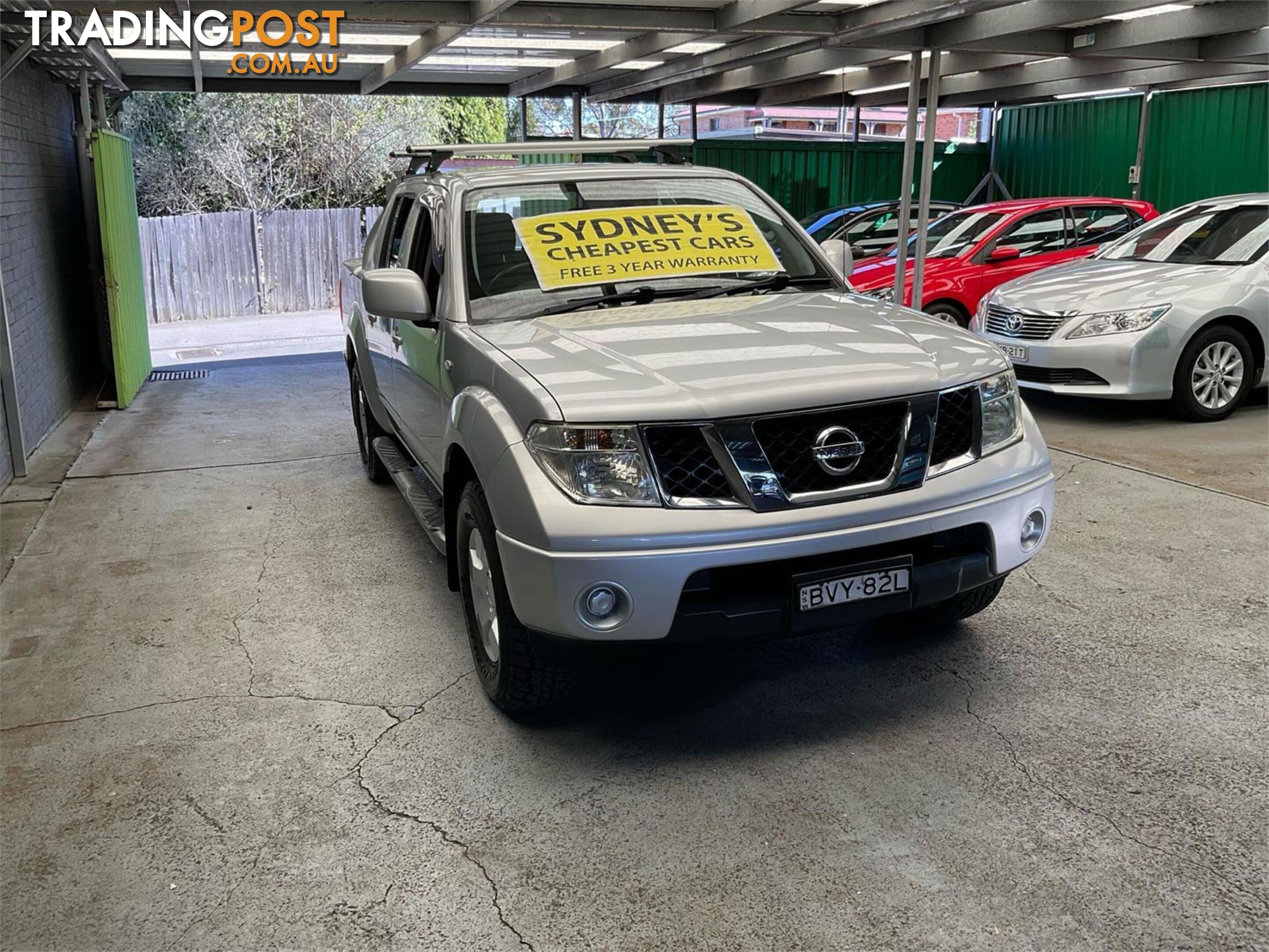 2011 NISSAN NAVARA ST D40 UTILITY